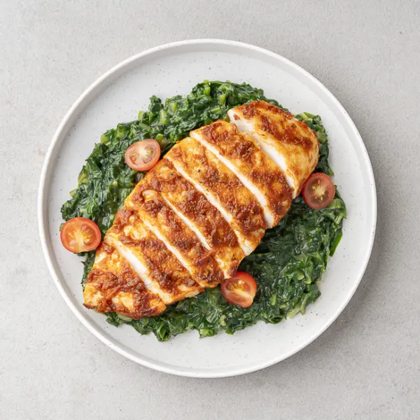 Hot Pot Grilled Peri Peri Chicken Florentine